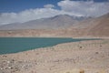 White Sands Lake, the Karakoram Highway, ChinaÃÂ¢Ã¢âÂ¬Ã¢âÂ¢s Xinjiang region. Royalty Free Stock Photo